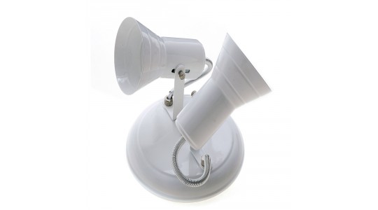 Duplo Spot Bocal Cone - Branco - Auremar