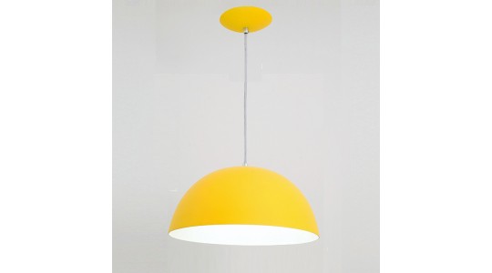 Pendente Bilbao Grande - Amarelo - Auremar