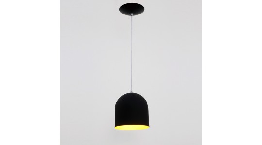 Pendente Sevilha 1L Preto - Auremar
