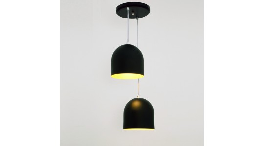 Pendente Sevilha 2L - Preto - Auremar