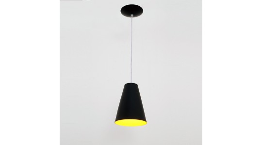 Pendente Cadiz 1L Preto - Auremar