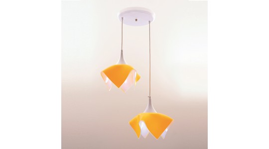Pendente Duplo Color - Amarelo - Auremar