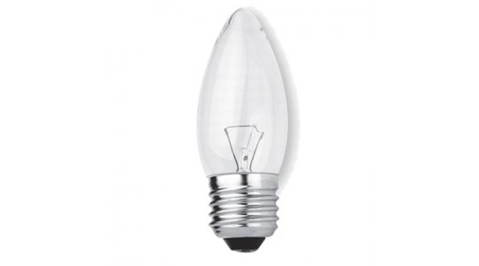 Lâmpada Vela Lisa Clara - E27 - 60W - 127V