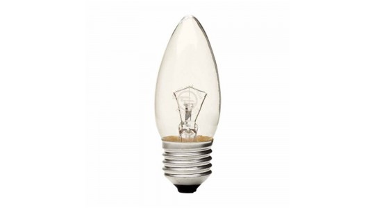 Lâmpada Vela Lisa Clara - E27 - 40W - 127V