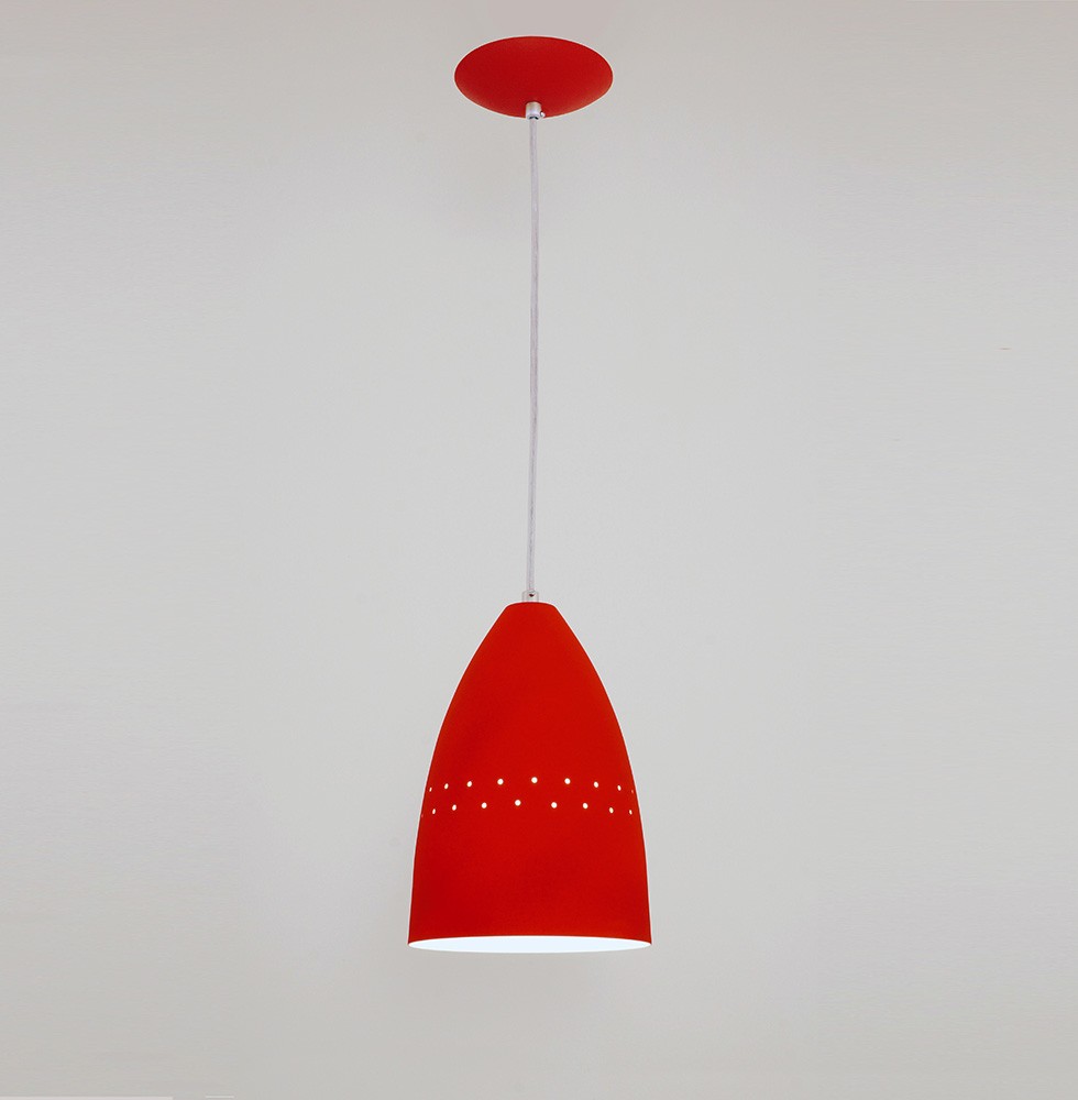 Pendente Cone Vermelho - Auremar